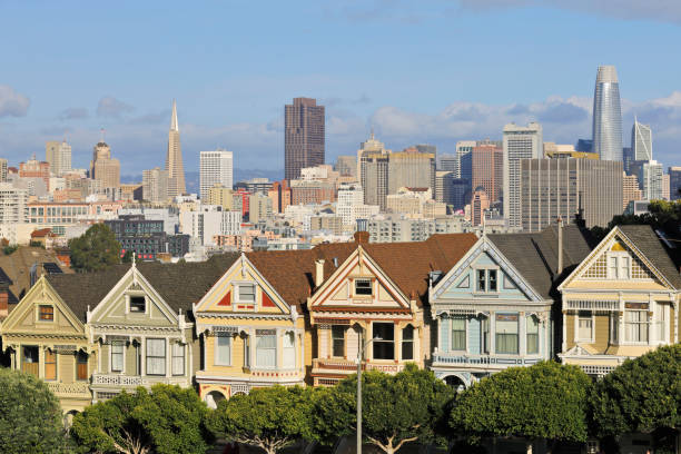 istock The Painted Ladies - San Francisco 1363101843