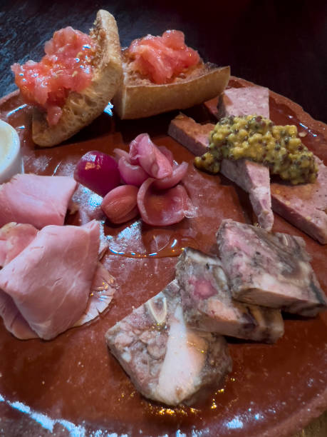 istock Iberico and Serrano ham platter Casa Mono NYC 1363102503