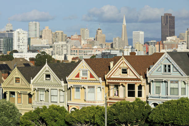 istock The Painted Ladies - San Francisco 1363102826