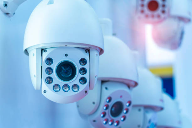 istock Control Recording And Inspection Electronic Cameras. Protection Property System Technology 1363106305