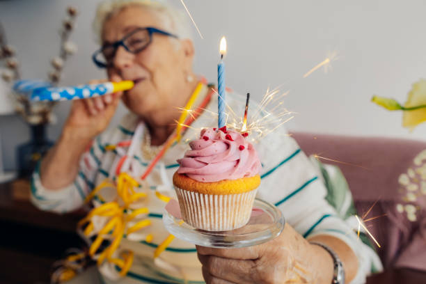 istock Senior woman at home 1363106768
