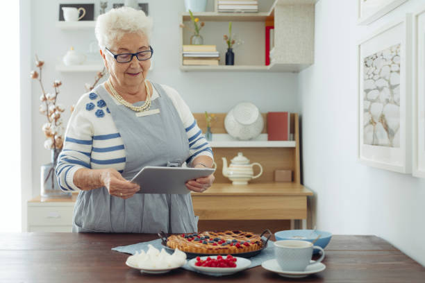 istock Senior woman at home 1363106827
