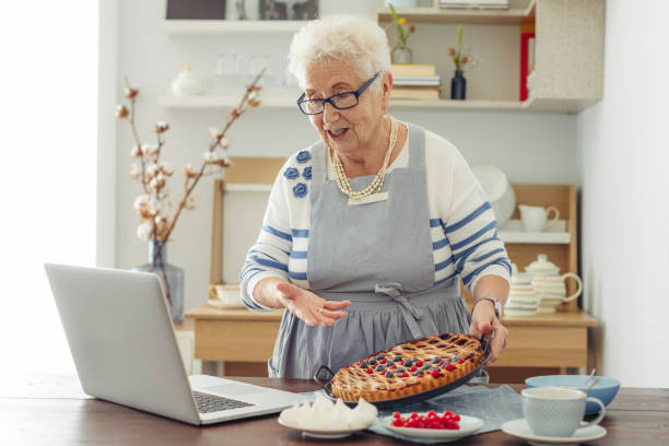 istock Senior woman at home 1363106907