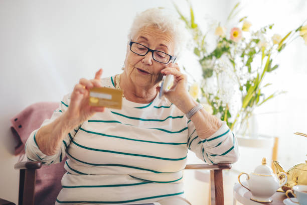 istock Senior woman at home 1363106923