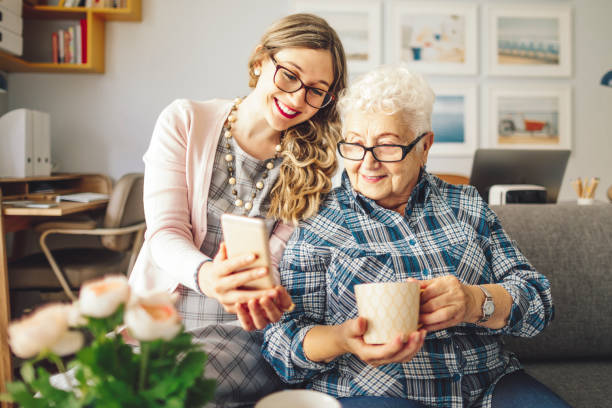 istock Grandmother spending time with her granddaughter 1363107603