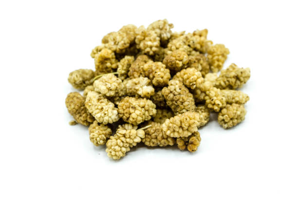 istock dried mulberries isolated on white background 1363107777