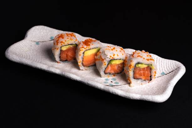 istock Japanese food sushi roll 1363121417