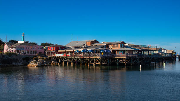 Monterey Old Fishermans Wharf, California USA Monterey Old Fishermans Wharf, California USA city of monterey california stock pictures, royalty-free photos & images