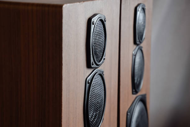 istock Large Soviet speakers Orbita 35as-016. Vintage 1363132331