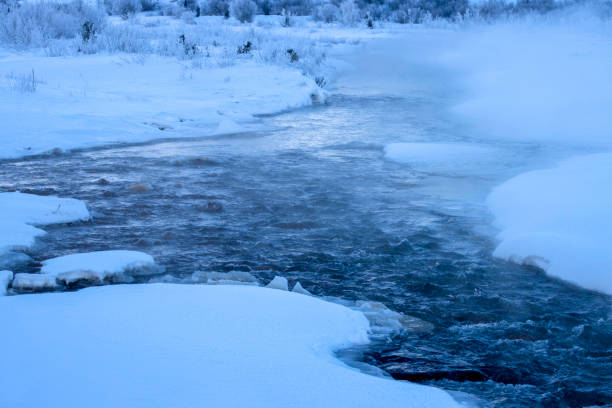 istock The Frozen Animas River 1363134682