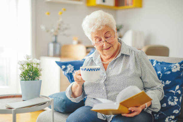 istock Senior woman at home 1363137290