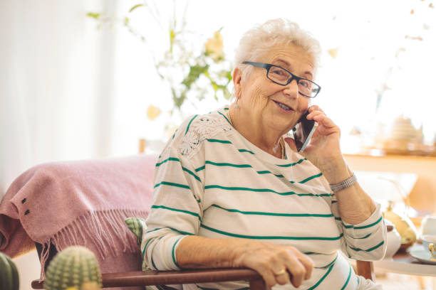 istock Senior woman at home 1363138089