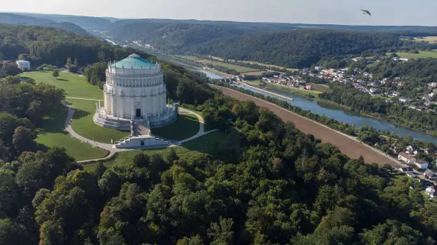 Photo of The famous Building called Befreiungshalle next to Kelheim