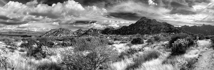 McDowell Sonoran Conservancy Tom's Thumb Trailhead in Scottsdale, Arizona