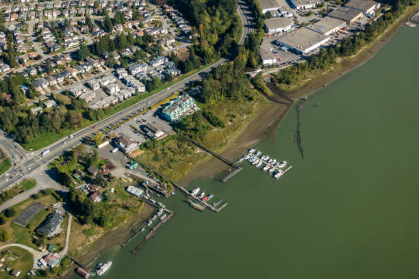 istock Mary Hill Bypass and Pitt River Port Coquitlam BC 1363141166