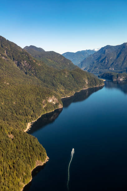 istock Speed Boat on Indian Arm North Vancouver BC Canada 1363141176