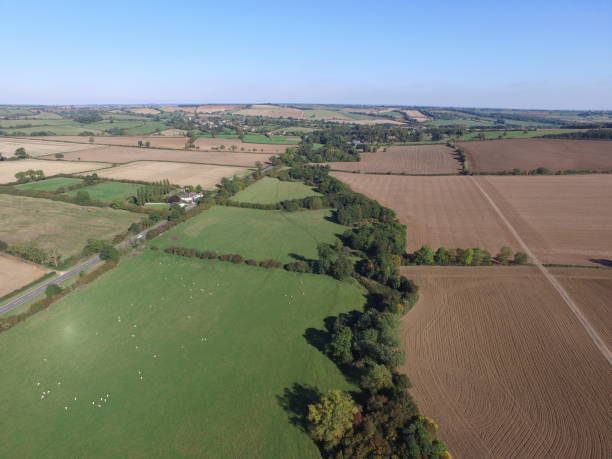 istock Farmland at Leicestershire England UK 1363141689
