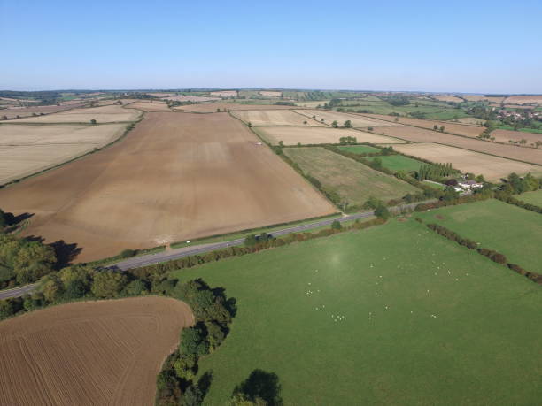 istock Farmland at Leicestershire England UK 1363141690