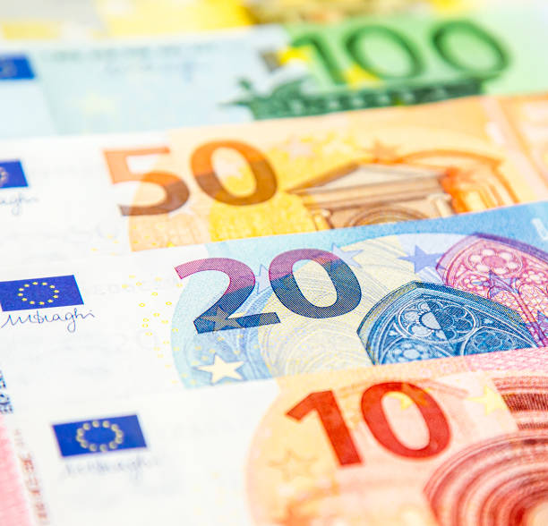 istock Various banknotes of Euro currency 1363150238