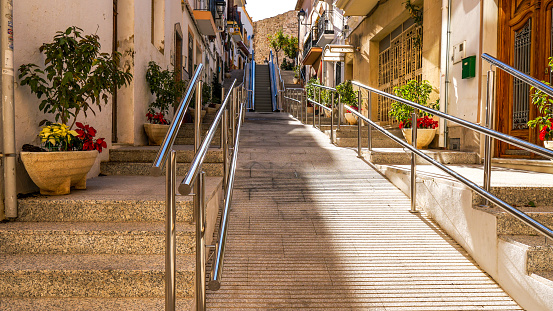 Escalator in Calpe Street