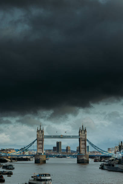 istock Tower Bridge in downtown London city, England 1363153716
