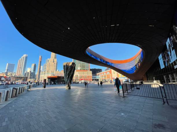 바클레이 센터 입구, 데이 - barclays center 뉴스 사진 이미지