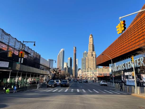 barclays center i ulica - barclays center zdjęcia i obrazy z banku zdjęć