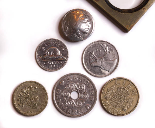 istock 5 old European coins 1363171637