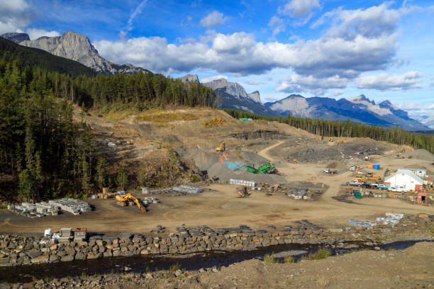 istock Rundle Stone Rock Quarry Banff Alberta Canada 1363176317