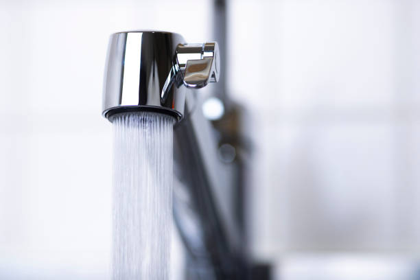 istock Kitchen and shower faucet image 1363176458