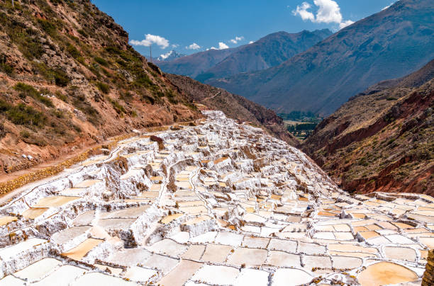 istock Salt Mines of Maras in Peru 1363183781