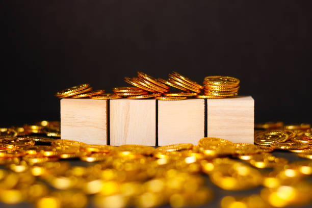 istock 4 letter blank and wooden block 1363190102