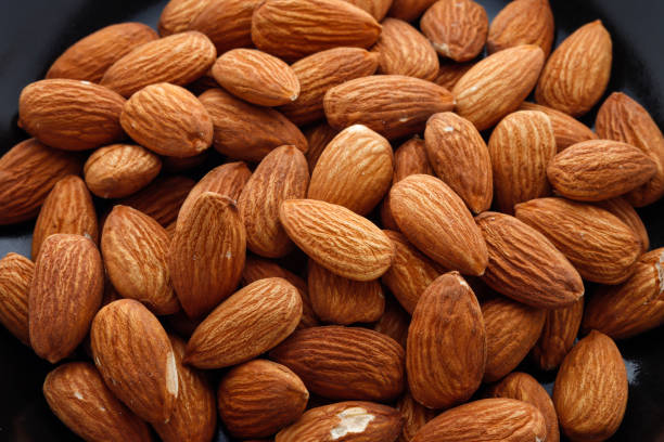 istock Lots of almonds in a plate 1363197190
