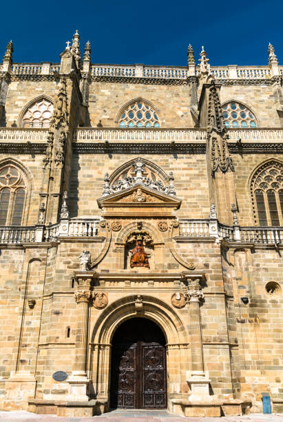 The Santa Maria Cathedral of Astorga in Spain on the Camino de Santiago