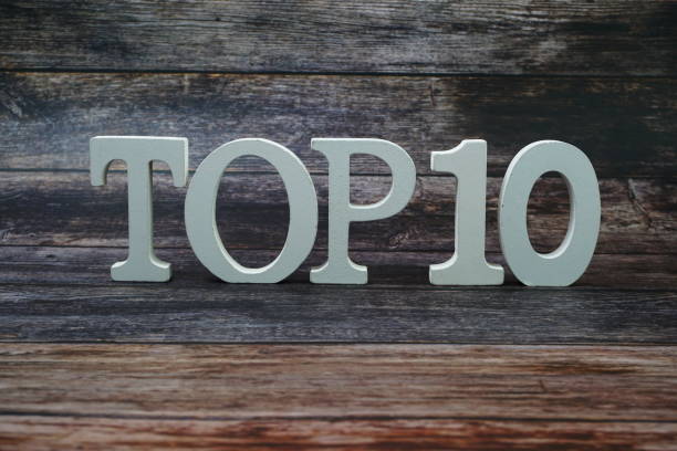 istock Top 10 word alphabet letters on wooden background 1363204185