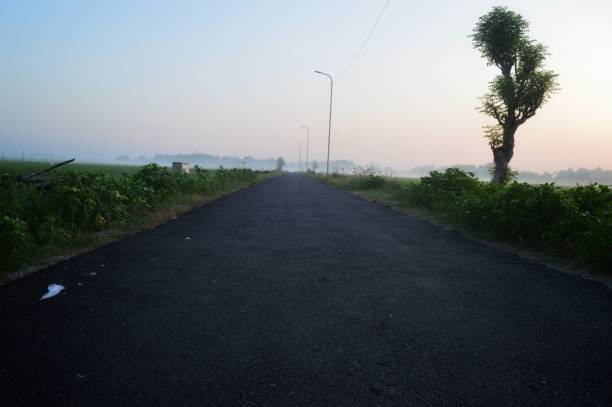 istock village road in the morning 1363209914