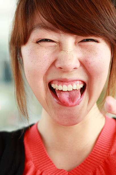 Yellow smiling emoji. A smile emoji . Always be happy in your life. Smile emoji with white background. Copy space for text, nobody