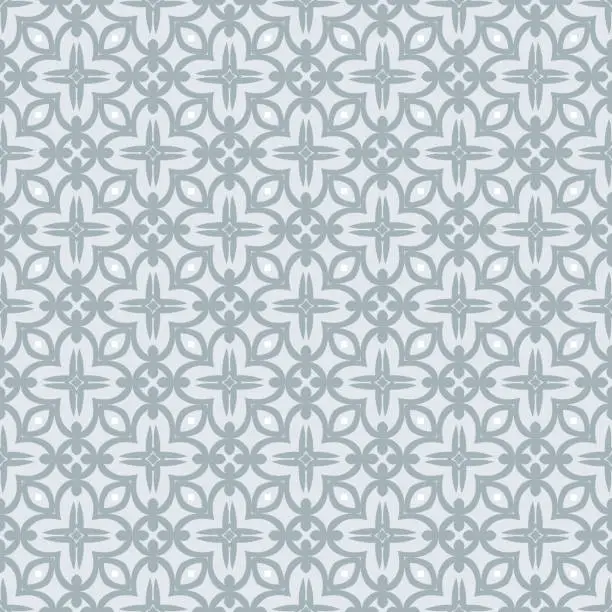 Vector illustration of Ceramic tiles. Seamless pattern.