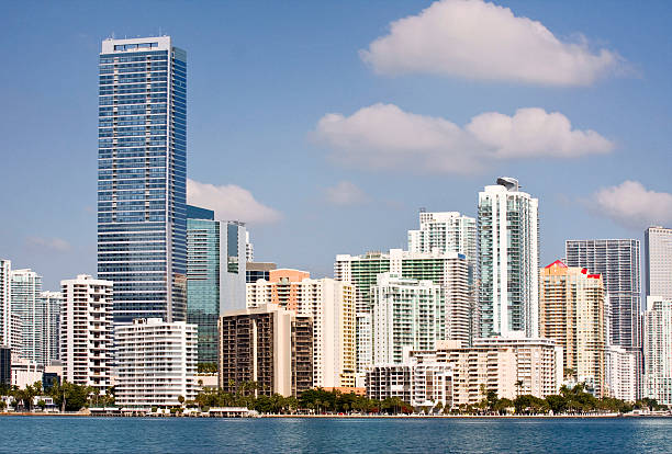 istock Miami Florida, downtown buildings 136325037