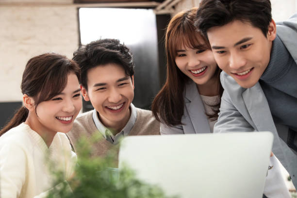 istock Young business people working in the studio 1363251314