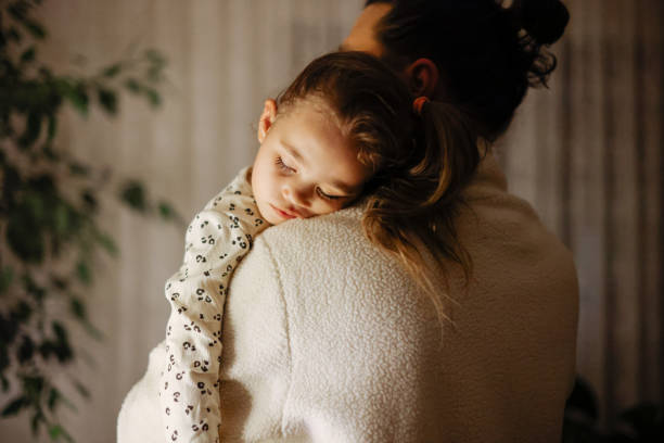 istock Young father and daughter taking a nap together 1363258801