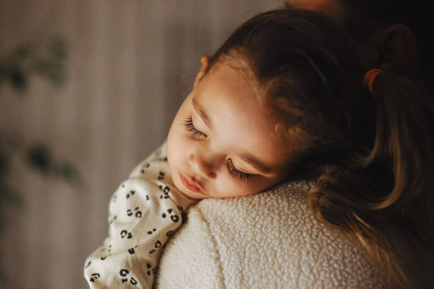 istock Young father and daughter taking a nap together 1363259548