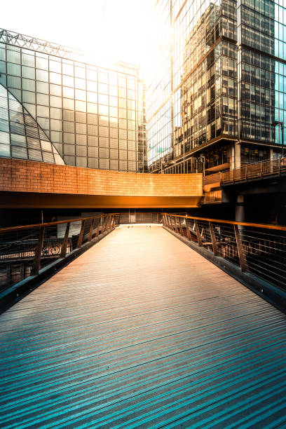 istock A footbridge at Dockland, London 1363264203