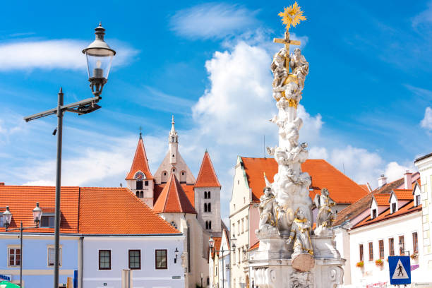 istock Column of Holy Trinity, Eggenburg, Lower Austria, Austria 1363264264