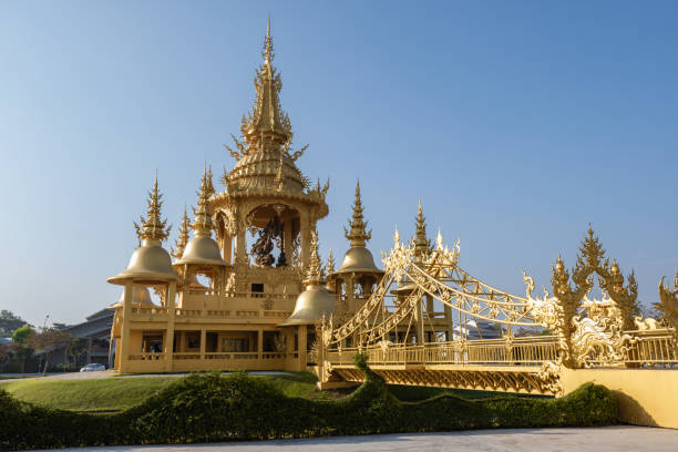 istock Chiang Rai Thailand, whithe temple Chiangrai during sunset, Wat Rong Khun, aka The White Temple, in Chiang Rai, Thailand. Panorama white tempple Thaialnd 1363269965