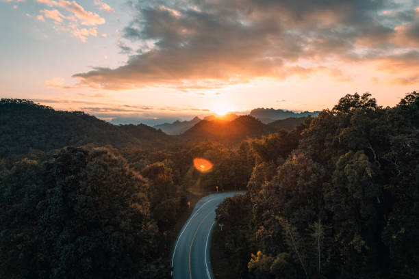istock sunset scenery mountains and evening sky 1363271442