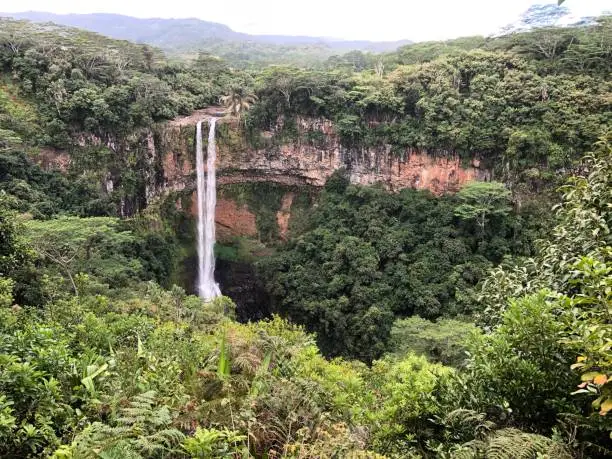 Chamarel Waterfalls in Mauritius