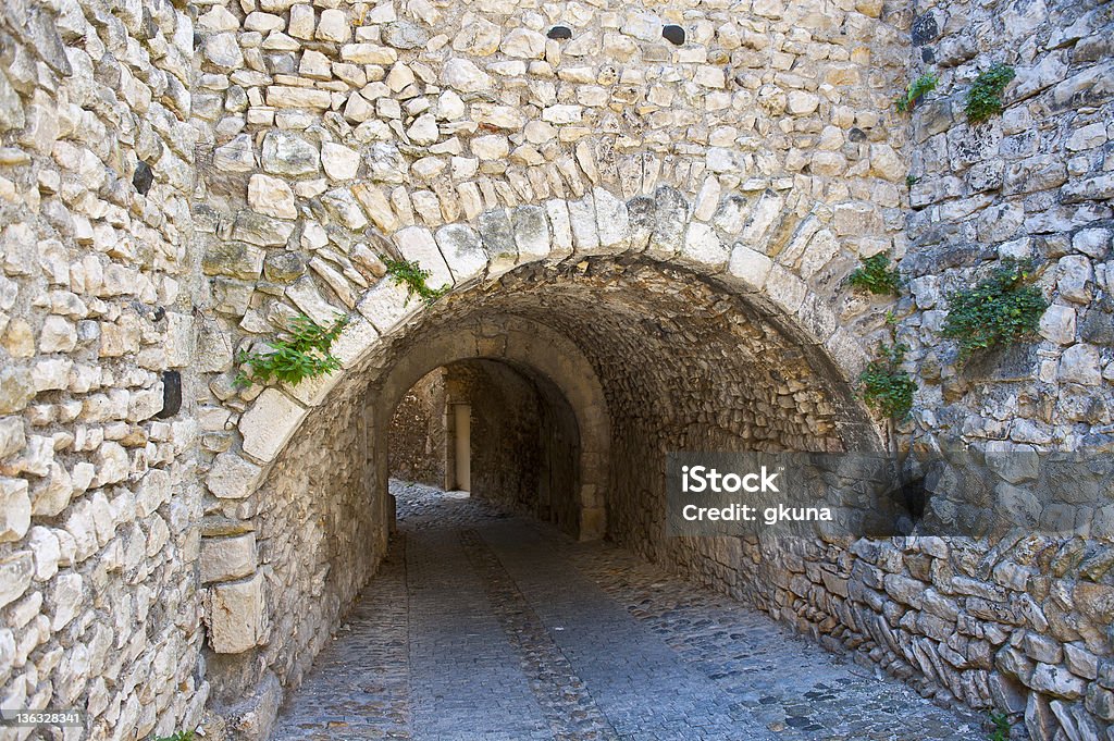 Arch Viviers is Located in the Department de  Ardèche in the Region Rhône-Alpes Ancient Stock Photo