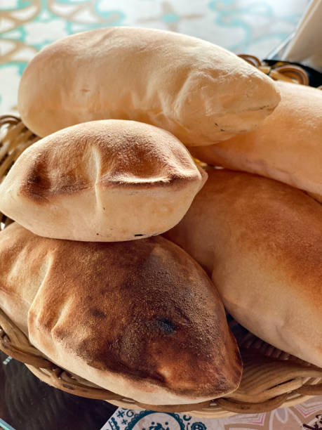 istock Traditional Khubz arabi bread in Qatar 1363284517