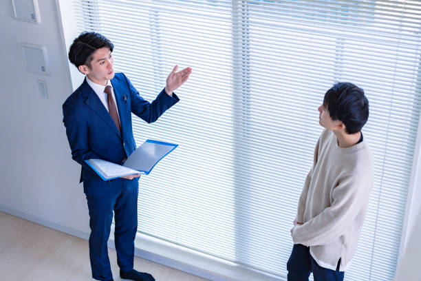 istock A man touring a real estate 1363285323